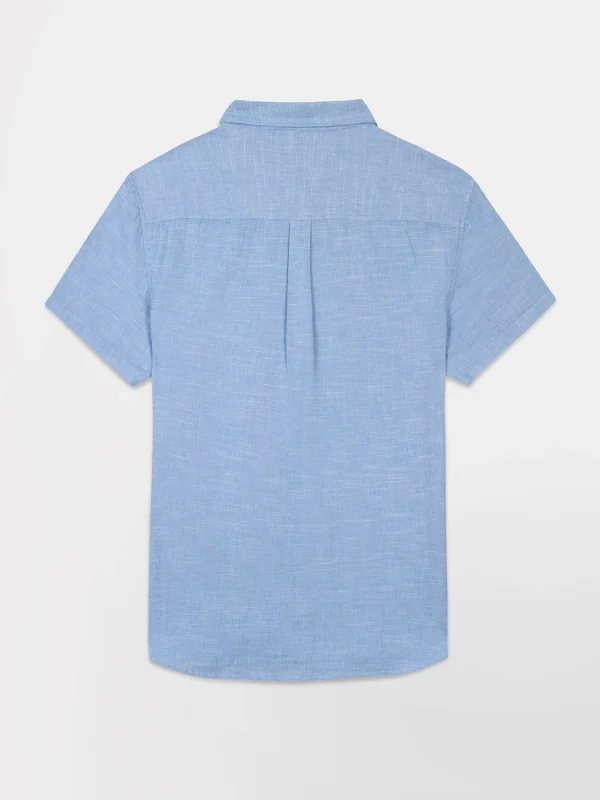 Chemise Homme Coupe Confort Bleu - Image 3