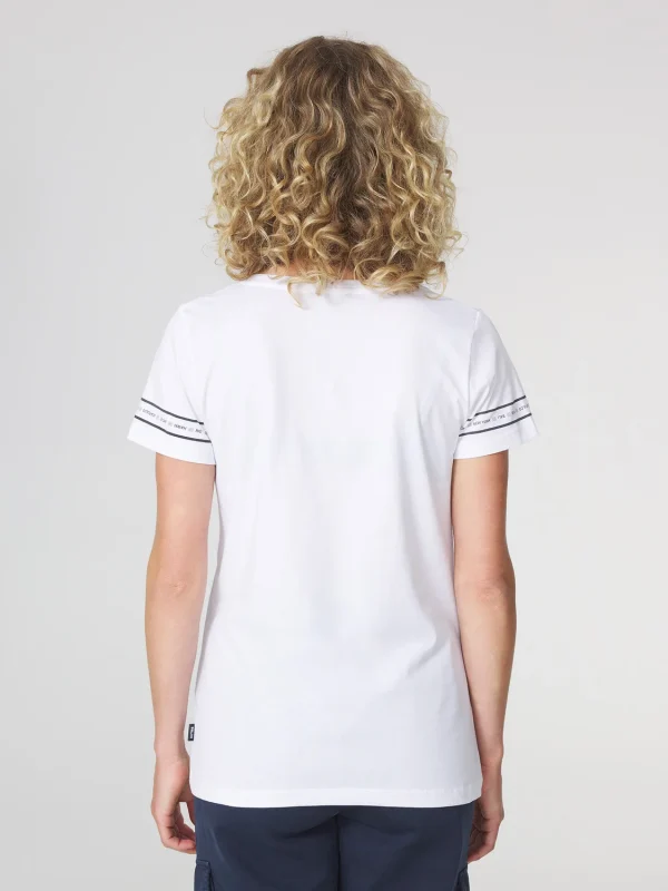 T-shirt Femme Jersey Blanc - Image 3