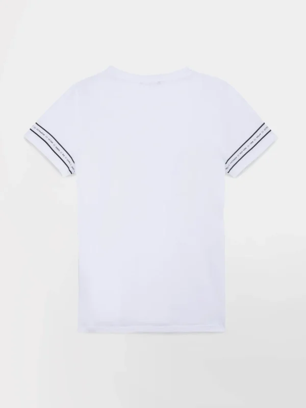 T-shirt Femme Jersey Blanc - Image 5