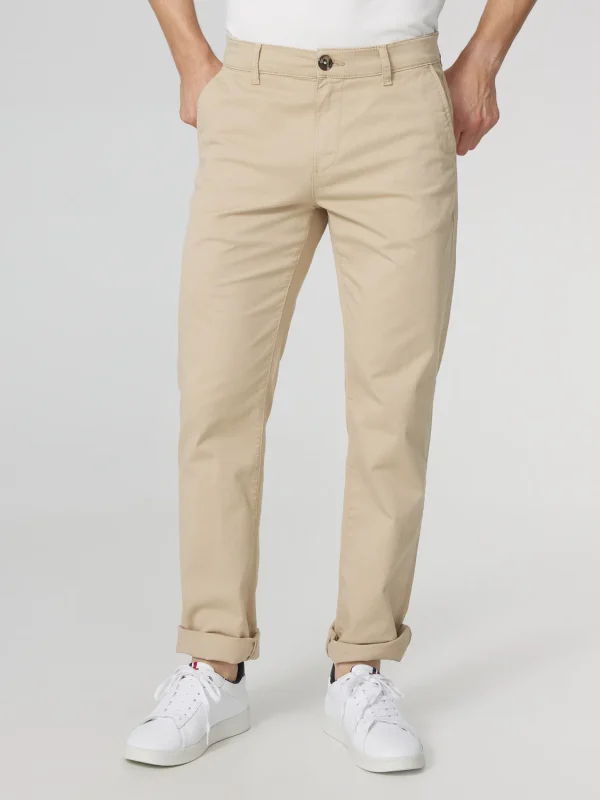 Pantalon Chino Homme Beige - Image 3