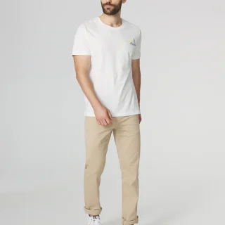 Pantalon Chino Homme Beige